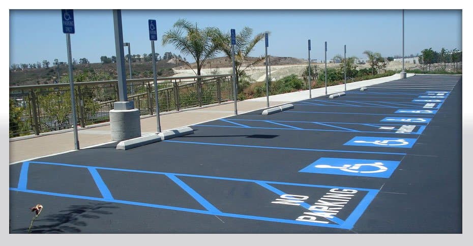 Parking Lot Restriping- ADA Compliant 5